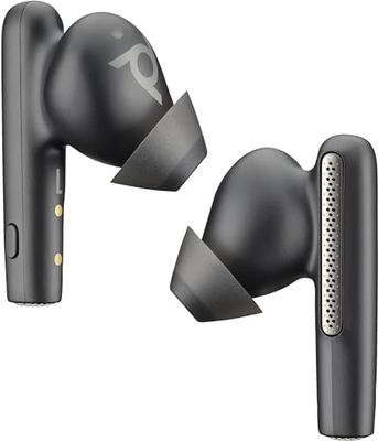 Poly - Set di auricolari senza fili - Nero (confezione da 2)