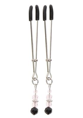 TABOOM Tweezers With Beads Silver