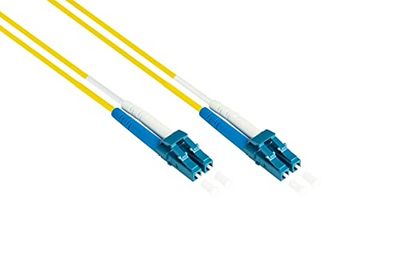 Kabelmeister OS2 LWL-kabel – DUPLEX – plugg LC till LC – Singlemode 9/125 – utbytbar polaritet – ljusvågsstege, fiberkabel, patchkabel – 7,5 m – kvalitetsvaror från kabelmästaren