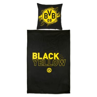 Borussia Dortmund BVB Reversible Bed Linen 135 x 200