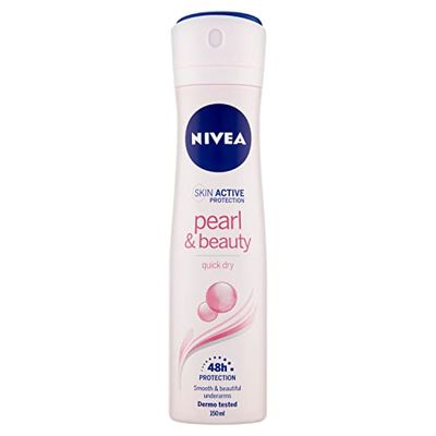 Nivea Pearl & Beauty Spray Deodorante Donna, 150ml