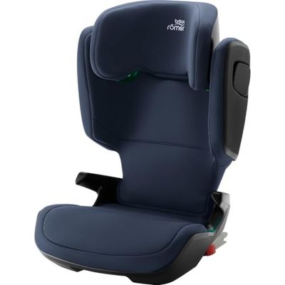 BRITAX RÖMER autostoel KIDFIX M i-Size, voor kinderen van 100-150 cm (i-Size) met en zonder ISOFIX, 3,5-12 jaar, Night Blue