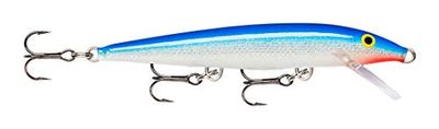 Rapala Original Floater-Material Cuerpo de Balsa-Señuelo Pesca de Agua Dulce, Unisex-Adult, Blue, 11 cm / 6 g