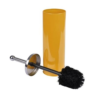 douceur d'intérieur, Wc-borste (diameter 9,5 x 37 cm) metall ockra, metall