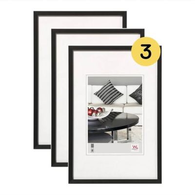 walther design Chair Marcos, Metal, Negro, 20 x 30 cm