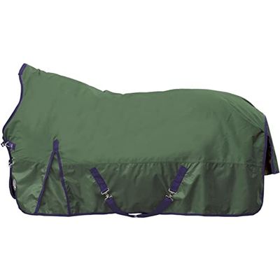 HKM Providence Couverture highneck 1200D, 300g Vert 155 cm