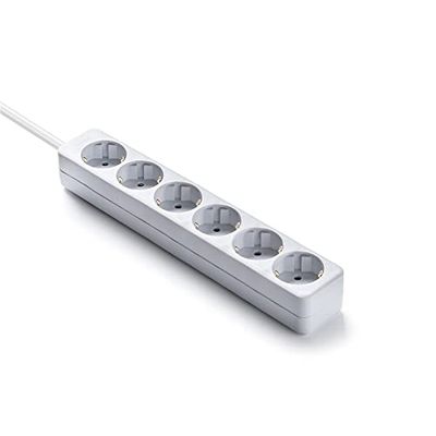 FAMATEL m258257 Base prises TT 6 prises sans interrupteur