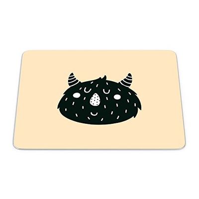 Bonamaison, Tapis de Souris Rectangle Imprimé Numériquement, Fond Antidérapant, pour Bureau et Maison, Taille: 22x18cm