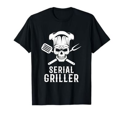 Divertente Birra Barbecue Dalla Griglia Serial Griller Maglietta