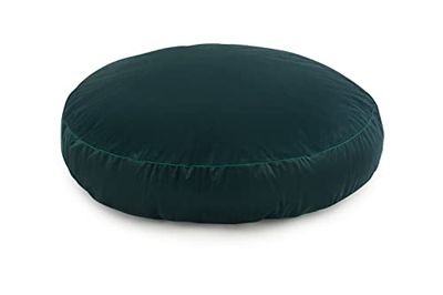 OLIFANT TOYS CANDY Cuscini da pavimento, morbidi e comodi cuscini da seduta, per camere da letto, soggiorni, camerette, decorazione unica, morbidi cuscini coccolosi, velluto, 1 x Ø 90 cm, verde