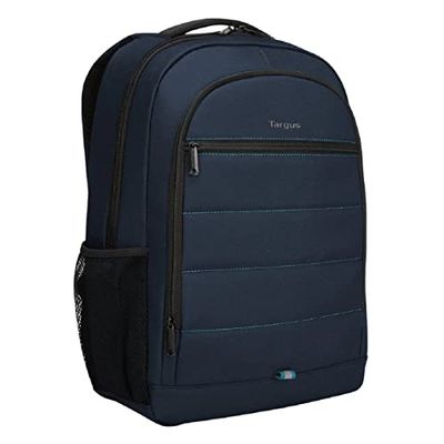 Targus Octave TBB59302GL, zaino per uso professionale e professionale per uso quotidiano, con tasca protettiva per laptop fino a 15,6 pollici, blu
