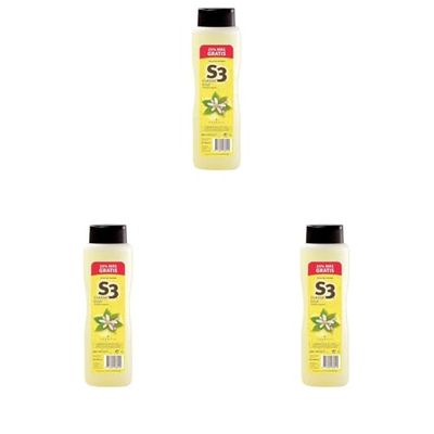 S3 Classic Fresh Colonia Eau de Cologne - 750 ml (600+150 ml) (Lot de 3)