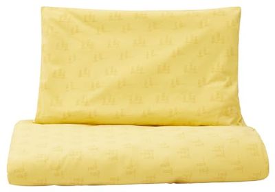 loud + proud Parure de lit pour Enfant en Jersey de Coton Bio 100 x 135 cm, taie d'oreiller 40 x 60 cm, certifié GOTS