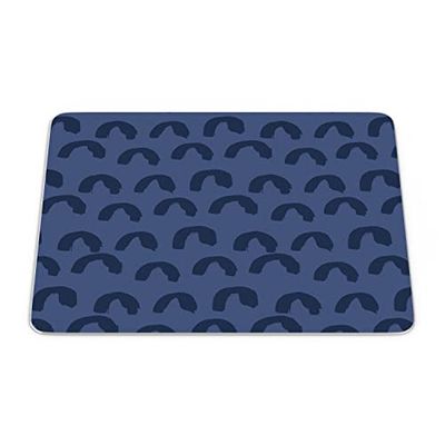 Bonamaison, Rechthoek Pop Art Digital bedrukte muismat, antislip onderkant, voor kantoor en thuis, grootte: 22x18 cm