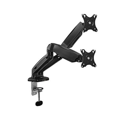 Ewent EW1516 Soporte Doble Para Monitores Hasta 27" VESA 100x100 Máx 13Kg