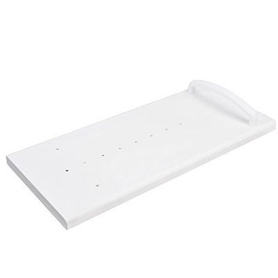 NRS Healthcare Myco Adjustable Bath/Shower Board, 66 - 76 cm with Handle
