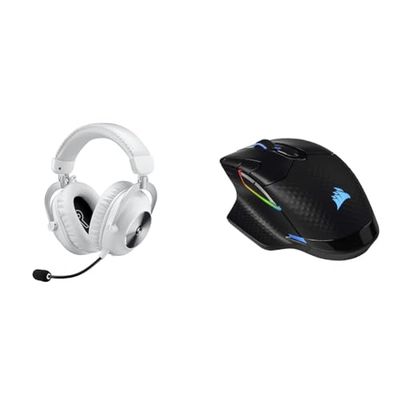Logitech G PRO X & CORSAIR DARK CORE RGB PRO SE