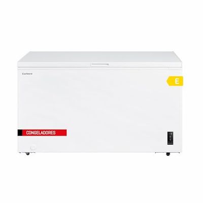 Corberó - Congelador Arcón | CCHM418W | Capacidad 418L | Control Electrónico Con Display, 2 Cestas | Eficiencia Energética E | Blanco