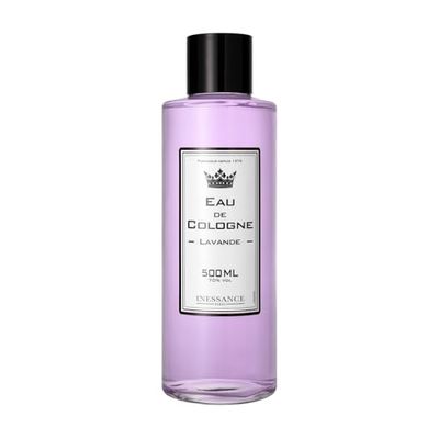 Inessance Paris - Agua de Colonia Lavanda para Hombre y Mujer - Agua Soleada para un Viaje a la Provenza - Hecho en Francia - 500ml