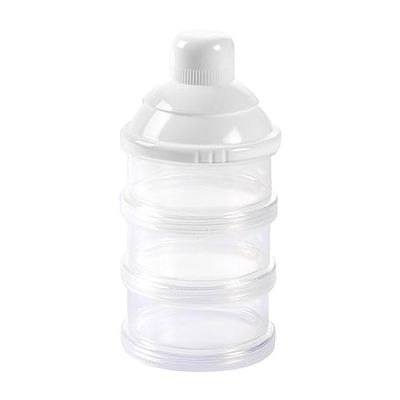 BEBE SUAVE, caja dosificadora para leche en polvo apilable 3 niveles Ø7 x 14 cm