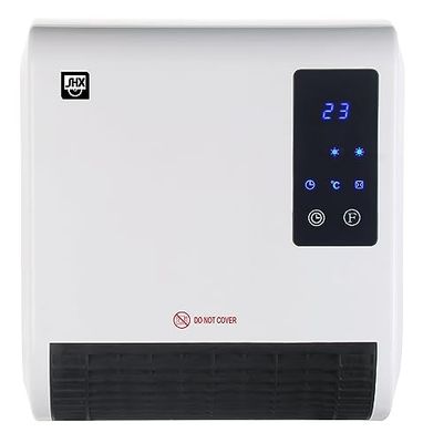 SHX Badkamerventilatorkachel, 2000 W, SHX71BHL2000W, badkamer-ventilatorkachel, 2000 watt, veiligheidsklasse: IPX2, display, timerprogrammering, afstandsbediening, wit/zwart