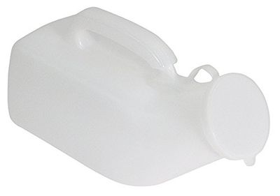 Aidapt Male Portable Urinal 1L Capacity Spill Resistant