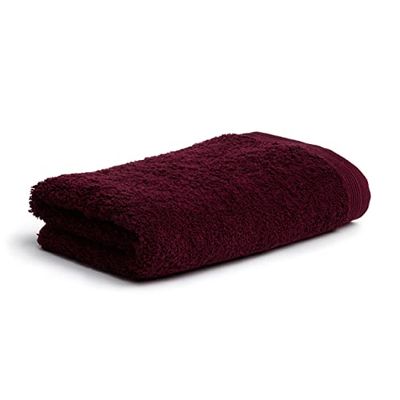 Möve Superwuschel Handduk 50 x 100 cm tillverkad av 100% bomull, vinröd