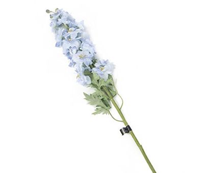 Floral Elegance 12 Velas Artificiales de 105 cm, Color Azul