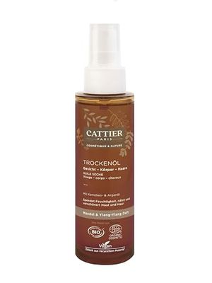 Cattier Argan & Camellia Dry Oil with Precious Organic Oils Natural Cosmetics 100ml