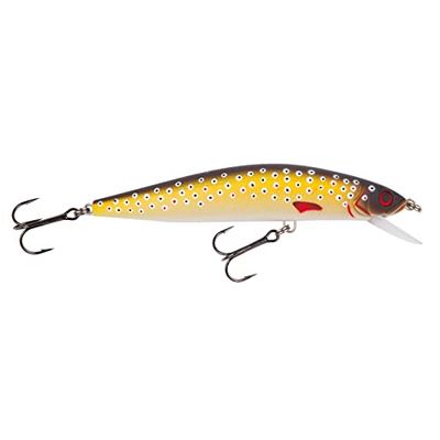 Cebbra 10IT4050801035707IT10, Pesca Jackson 12.9-Esca wobbler per luccio, Colore: Marrone Unisex-Adulto, Brown Trout, 12,9