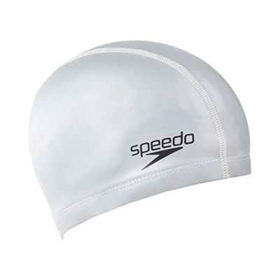 Speedo Ultra Pace Cap Swimming Bonnet de Bain Mixte Adulte, Argent, Taille Unique