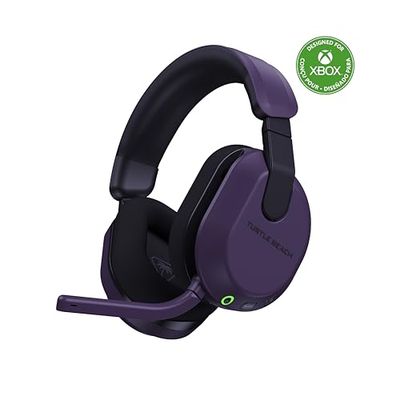 Turtle Beach Stealth 600 Pourpre Xbox Casque Gaming sans Fil w/ 80hr Batterie, Écouteurs de 50mm et Bluetooth pour Xbox Series X et Xbox Series S, Xbox One, PC et Mobile