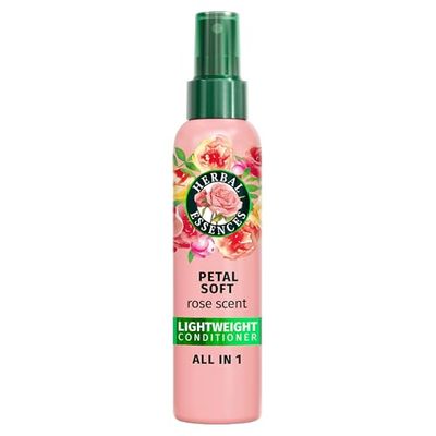 Herbal Essences Rose Scent Petal Soft Lighweight Conditioner All in One 145ml Detangles, Nourishes, Tames Frizz, Repairs, Heat Protects, Adds Shine & Lasting Scent