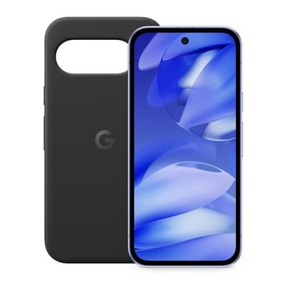 Google Pixel 9a – Smartphone Android sbloccato con fotocamera AI, batteria che dura tutto il giorno e sicurezza efficace – viola ametista, 256GB + Cover per Pixel 9a – Nero ossidiana