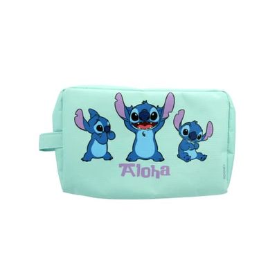 Disney stitch - Tiletetrier Stitch Bag Aloha - Medium - Children, Adolescents, Adults - Blue Travel - Kit - Blue
