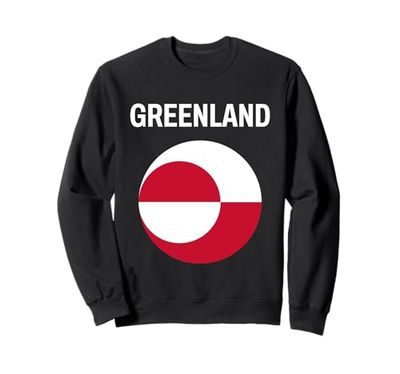 Bandiera della Groenlandia moderna Felpa