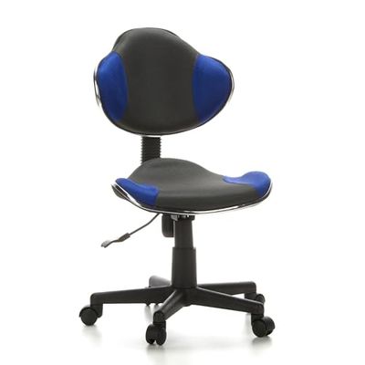 hjh OFFICE 633000 Kiddy GTI-2 krzesło obrotowe dla dzieci, ergonomiczne, z regulacją wysokości, krzesło młodzieżowe dla początkujących