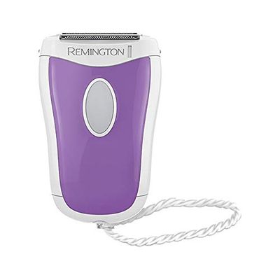 Remington Depiladora Mujer Smooth & Silky Compact, Afeitadora Femenina, Depiladora Eléctrica Inalámbrica, Diseño Compacto, Ideal para Viajar, Resistente al Agua, Funciona con Pilas, WSF4810
