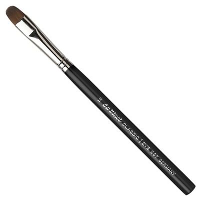 da Vinci Pincel para sombra de ojos, vegano, fibra sintética, talla 12, fabricado en Alemania, 1 unidad
