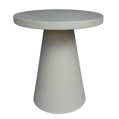 BigBuy Garden Tafel Bacoli cementgroen, 45 x 45 x 50 cm