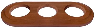 Marco empotrar triple, color madera, diseño elegante y versátil, ideal para decoración de interiores y exhibición de fotografías o arte.