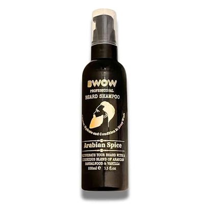 Beard Cleanser Vegan Natural Beard Softener with Argan & Almond Oil Exotic Sandalwood & Vanilla Rejuvenating Hydration Gentle Skincare for Sensitive Skin SLS SLES Paraben Free Daily Beard Care 100ml