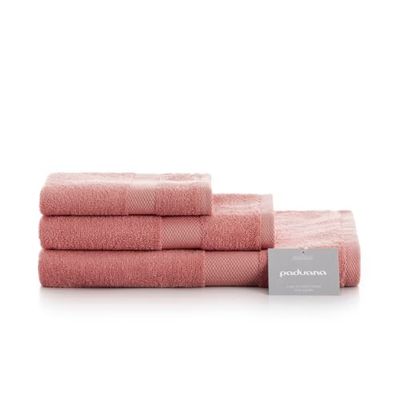 Paduana Pink Towel Set 3 Pieces