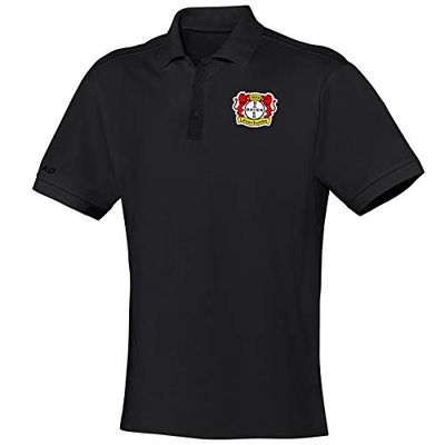 JAKO Team Bayer 04 Leverkusen Polo pour Homme M Noir