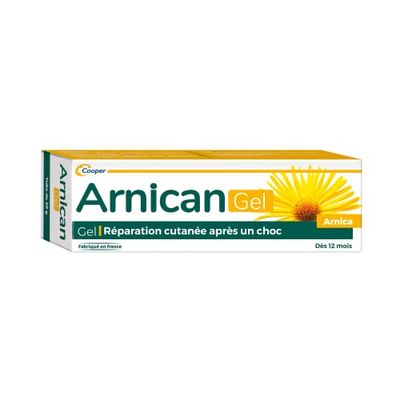 ARNICAN - Gel a base di arnica - Riparazione cutanea dopo uno shock - Made in France - Tubo da 50 g
