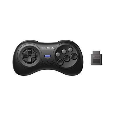 8Bitdo M30 2.4G Wireless Gamepad for the Original for Sega Mega Drive/Genesis - Black (Electronic Games)
