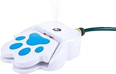 maxxpro Fontana d'acqua con pedale – incl. attacco per tubo da giardino – giocattolo per esterni
