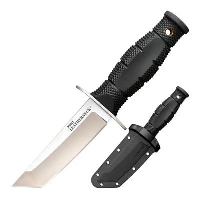 Cold Steel Mini leren hals Tanto, zwart, CS-39LSAA