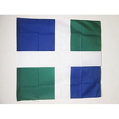 AZ FLAG Bandiera Fanteria Imperio Francese Marina 1558-1797 90x90cm - Bandiera ORDINANZA del REGGIMENTO 90 x 90 cm Foro per Asta