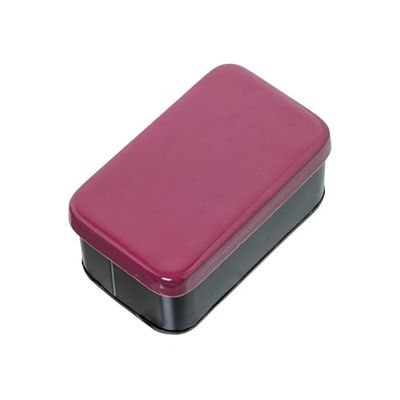 CAJA METAL ESMALTADO ROSA OSCURO_14X8,5X6,5CM